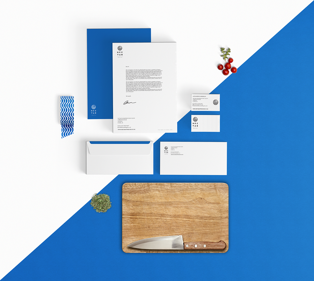 minimalistic branding design